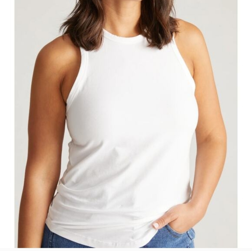 Two High Neck Tank Tops